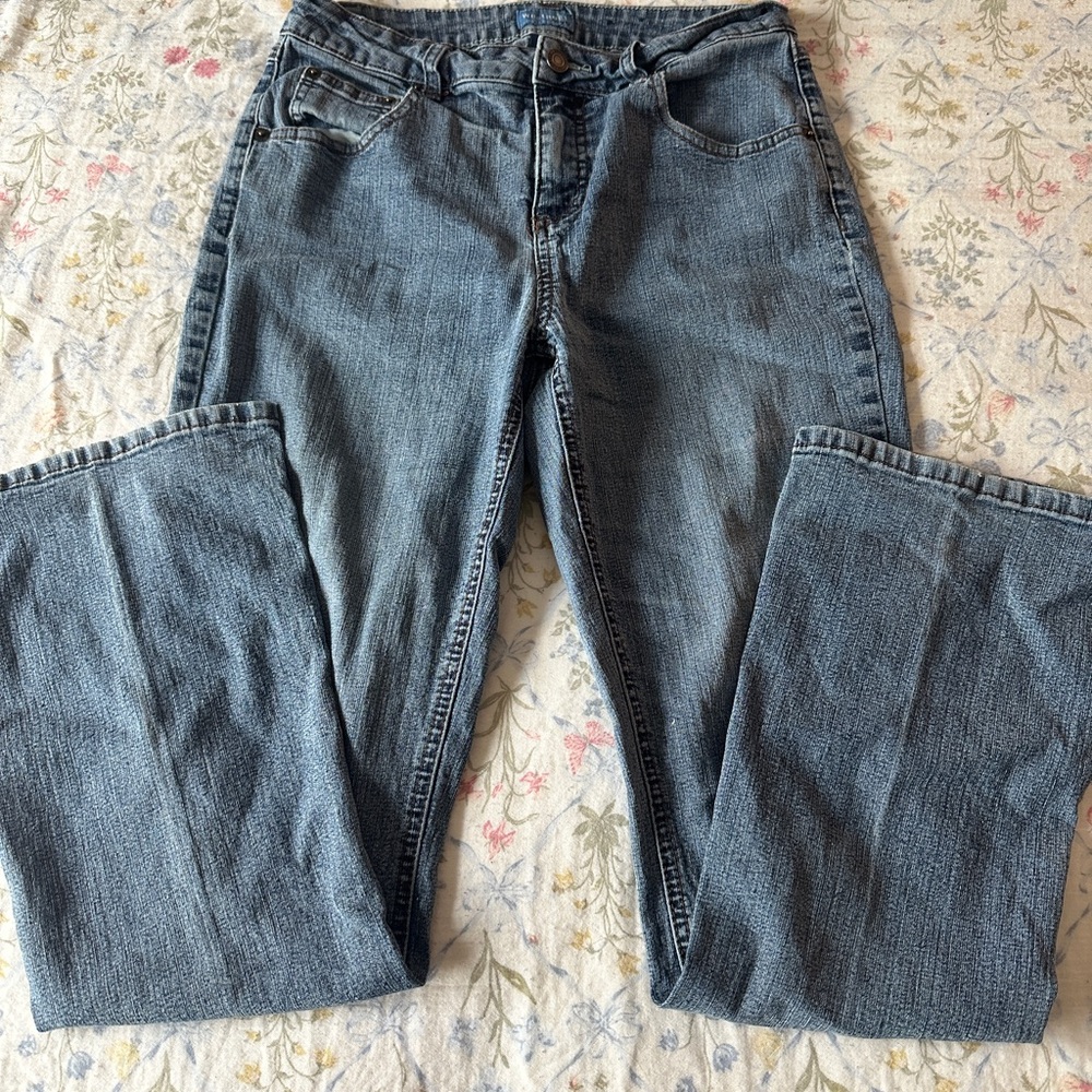 westport blue y2k jeans ｡𖦹°‧